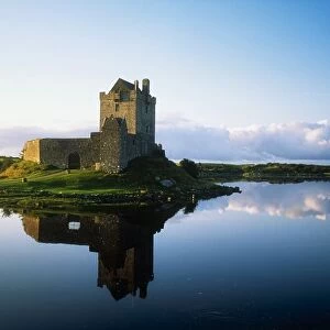 Dunguaire Castle, Kinvara, County Galway, Ireland; Historic Castle On Bay