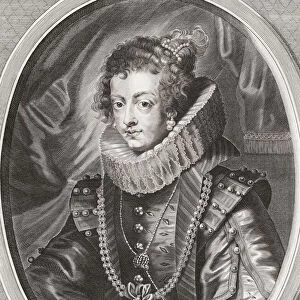 Elisabeth of France, 1602-1644. Queen consort of Spain as wife of King Felipe IV