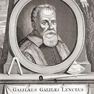 Galileo Galilei, 1564 - 1642. Italian polymath