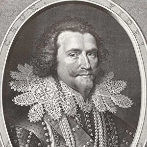 George Villiers, 1st Duke of Buckingham, 1592 to 1628. English courtier, politician and favourite of King James I of England