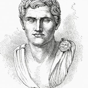 Gnaeus Pompeius Magnus, 106 BC - 48 BC, aka Pompey or Pompey the Great. Leading Roman general and statesman. From Cassells Illustrated Universal History, published 1883