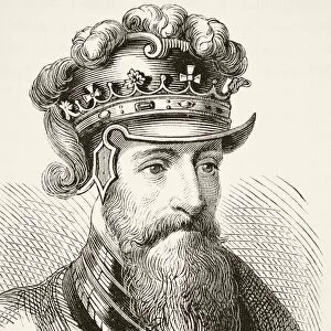 King Edward Iii Of England 1312 To 1377. From The National And Domestic History Of England By William Aubrey Published London Circa 1890