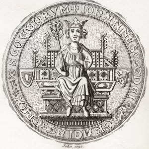 Seal Of John Balliol, C. ?1249
