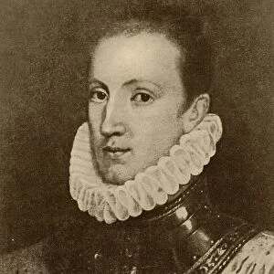 Sir Philip Sidney, 1554-1586. English Poet, Courtier And Soldier. From The Book The Masterpiece Library Of Short Stories, English, Volume 7