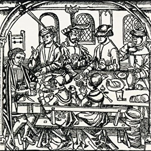 A Tudor Tavern. From The Streets Of London Through The Centuries