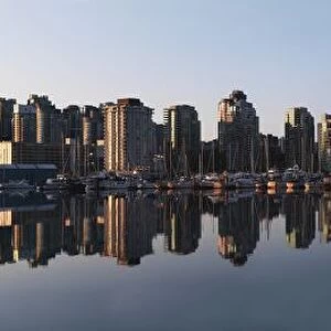 Vancouver City Skyline; Vancouver, British Columbia, Canada
