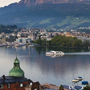 View of Lake Lucerne, Lucerne, Switzerland