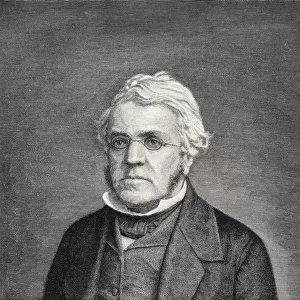 William Makepeace Thackeray 1811-1863 English Novelist And Humorist Engraved By W B Closson From A Daguerreotype Taken By Brady During Thackerays Trip To America From The Book The Century Illustrated Monthly Magazine May To October 1883