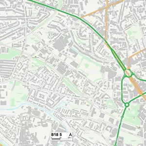 Birmingham B18 5 Map