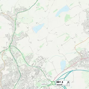 Blackburn with Darwen BB1 4 Map