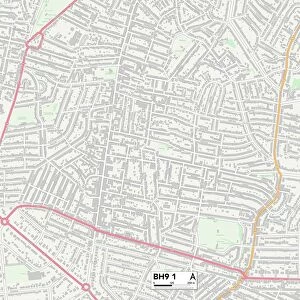 Bournemouth BH9 1 Map