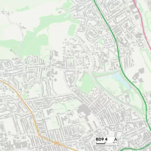 Bradford BD9 4 Map
