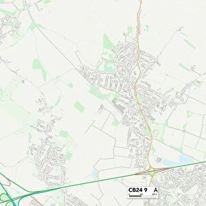 Cambridge CB24 9 Map