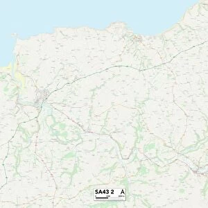 Ceredigion SA43 2 Map