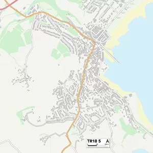 Cornwall TR18 5 Map
