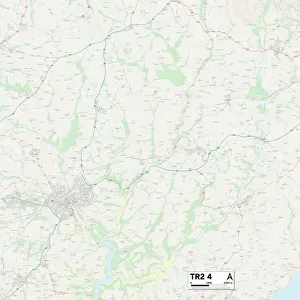 Cornwall TR2 4 Map