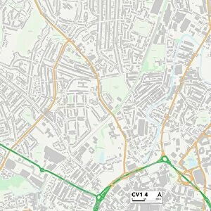 Coventry CV1 4 Map