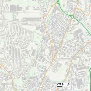 Coventry CV6 5 Map