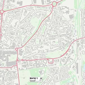 Crawley RH10 1 Map
