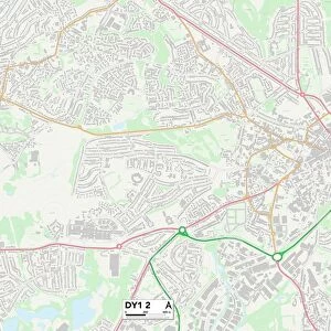 Dudley DY1 2 Map