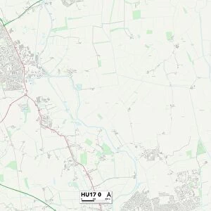 East Riding of Yorkshire HU17 0 Map