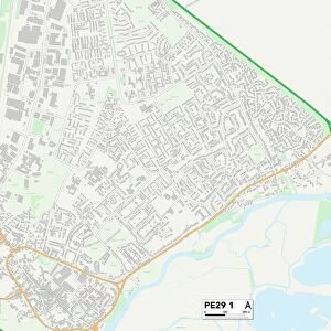 Huntingdonshire PE29 1 Map