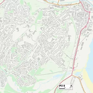 Ipswich IP2 8 Map