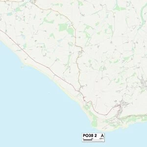 Isle of Wight PO38 2 Map