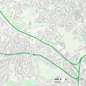 Kirklees HD1 5 Map