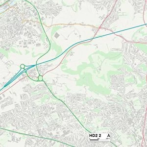Kirklees HD2 2 Map