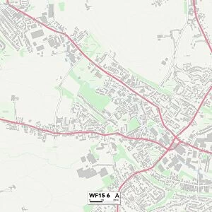 Kirklees WF15 6 Map