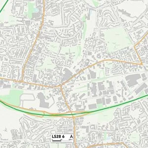 Leeds LS28 6 Map