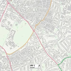 Leicester LE2 1 Map