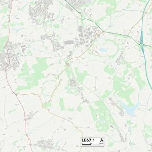 Leicester LE67 1 Map