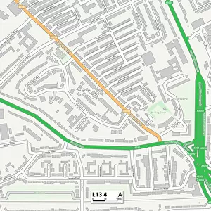 Liverpool L13 4 Map