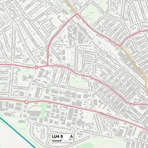 Luton LU4 8 Map