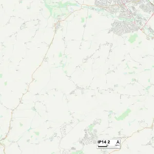 Mid Suffolk IP14 2 Map