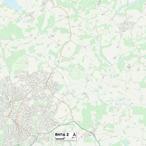 Mid Sussex RH16 2 Map