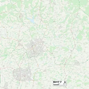 Mid Sussex RH17 7 Map