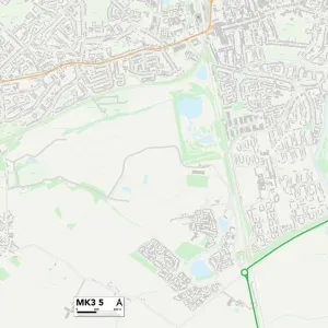 Milton Keynes MK3 5 Map