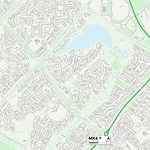 Milton Keynes MK4 1 Map