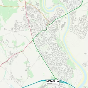 Monmouthshire NP16 5 Map