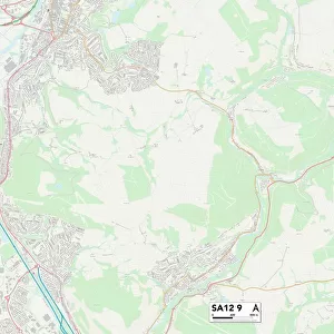 Neath Port Talbot SA12 9 Map