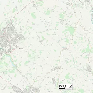 North Hertfordshire SG4 8 Map