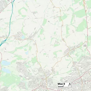 North Lanarkshire ML6 0 Map