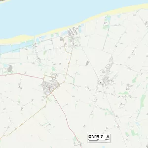 North Lincolnshire DN19 7 Map