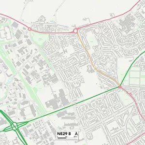 North Tyneside NE29 8 Map