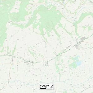 North Yorkshire YO13 9 Map