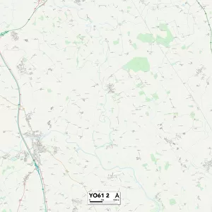 North Yorkshire YO61 2 Map