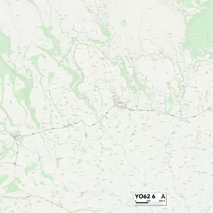 North Yorkshire YO62 6 Map
